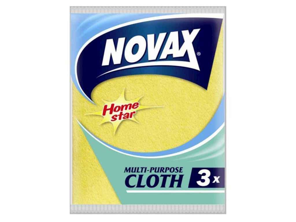 Серветки для прибирання Novax універсальні 3 шт.
