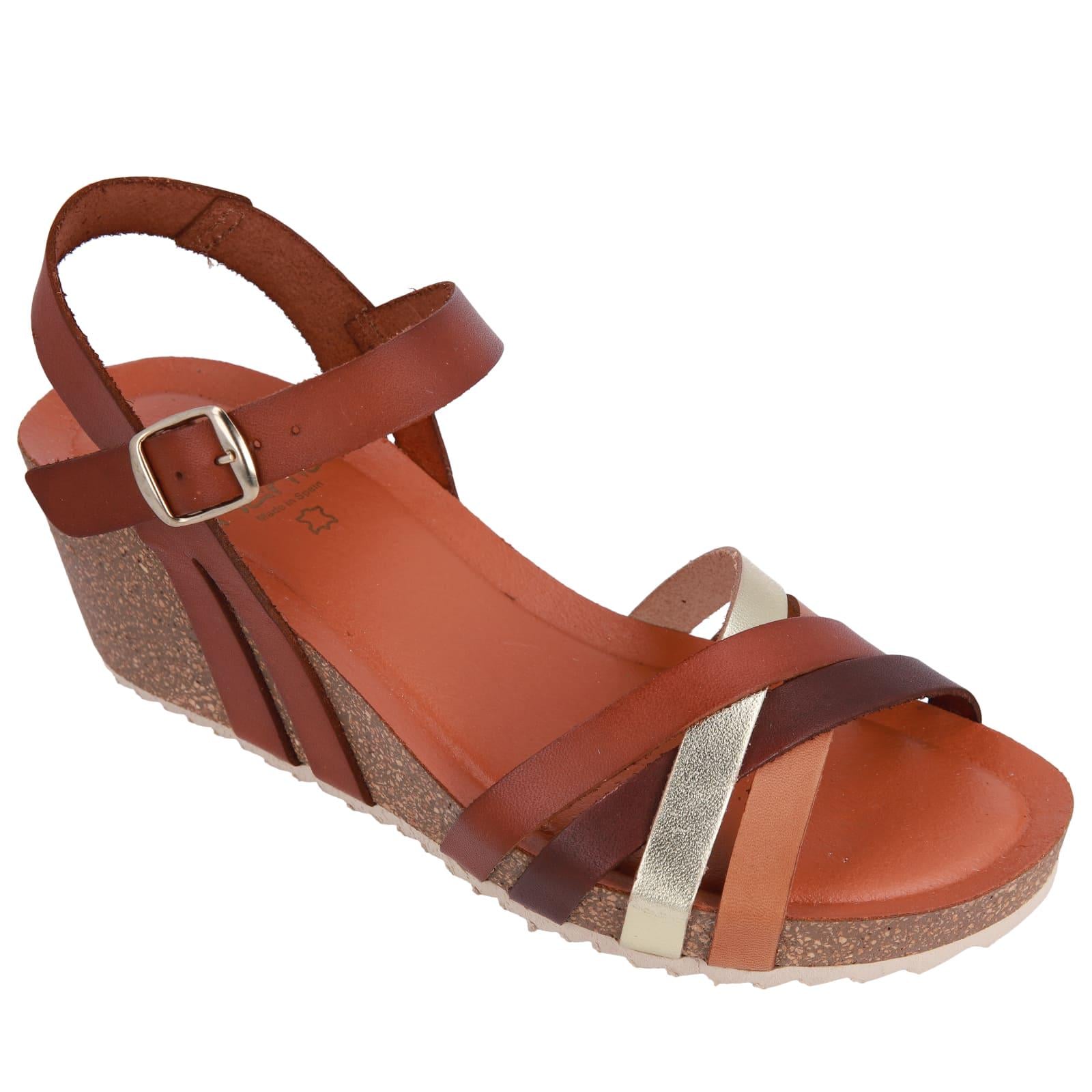 Босоножки женские Marila р. 37 Коричневый (92313633)