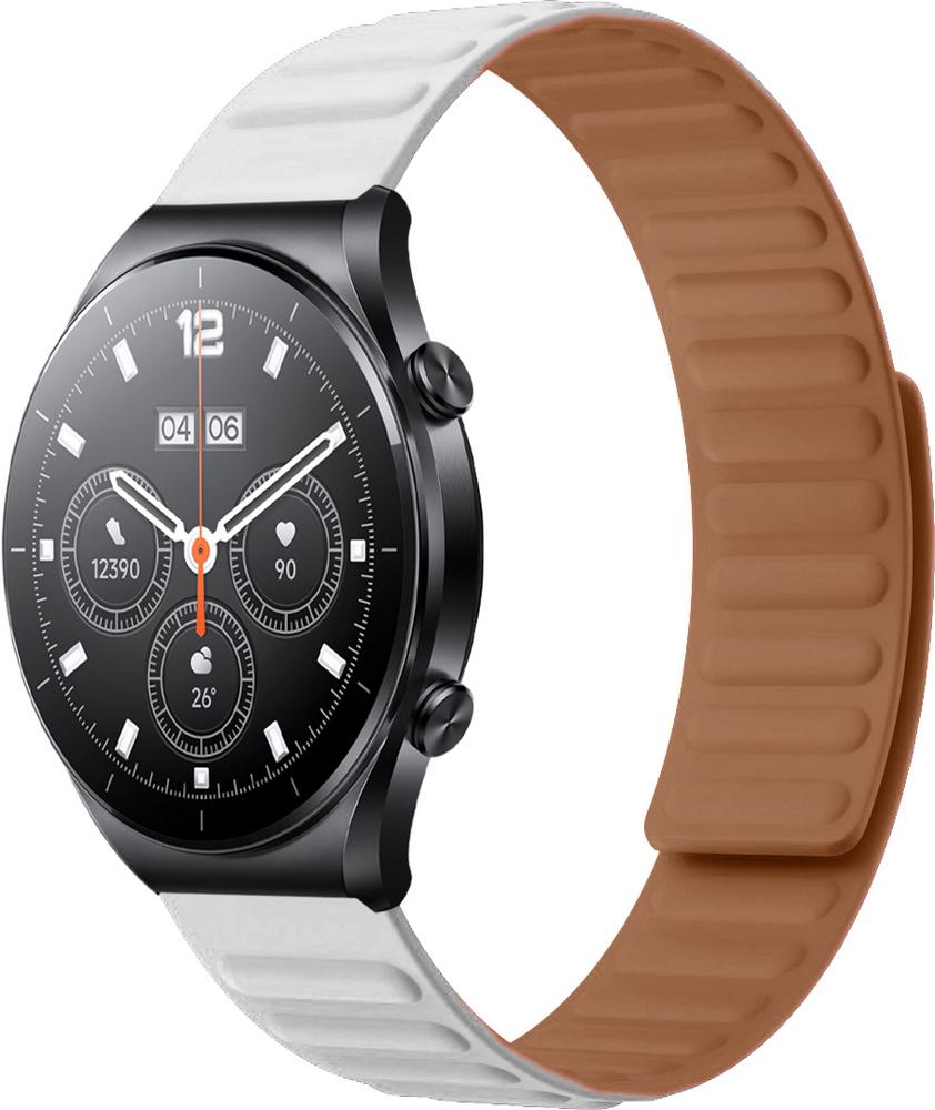 Ремешок Magneter для Xiaomi Watch S1 Acttive White (29000-29) - фото 1 Ремешок Magneter для Xiaomi Watch S1 Acttive White (29000-29) - фото 1