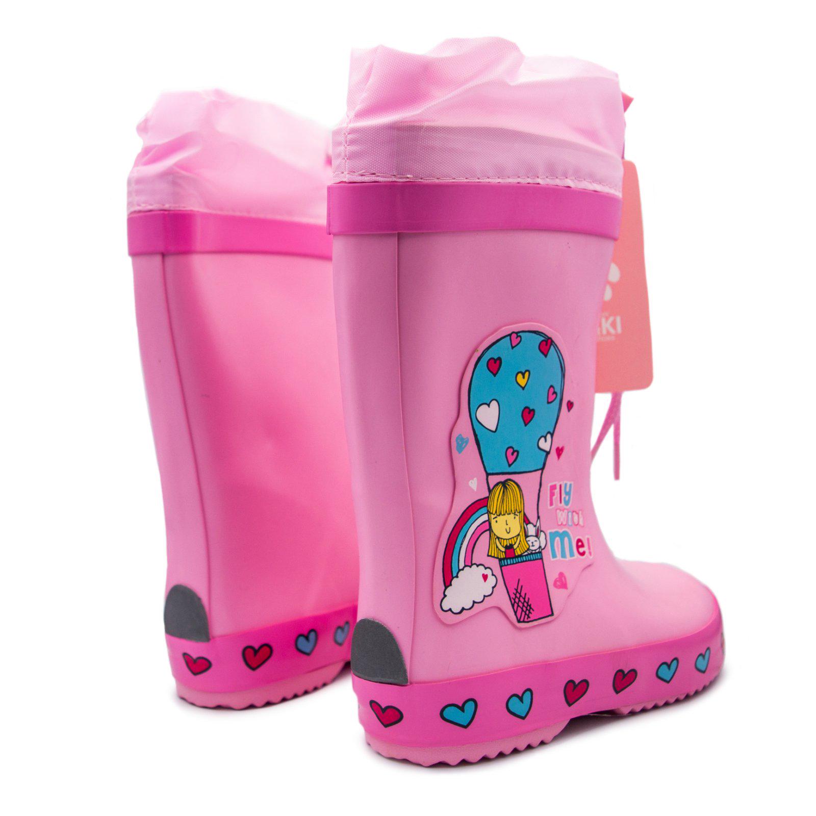Резиновые сапоги для девочки TOM.M MV-1332 р. 22 Розовый - фото 2 Резиновые сапоги для девочки TOM.M MV-1332 р. 22 Розовый - фото 2