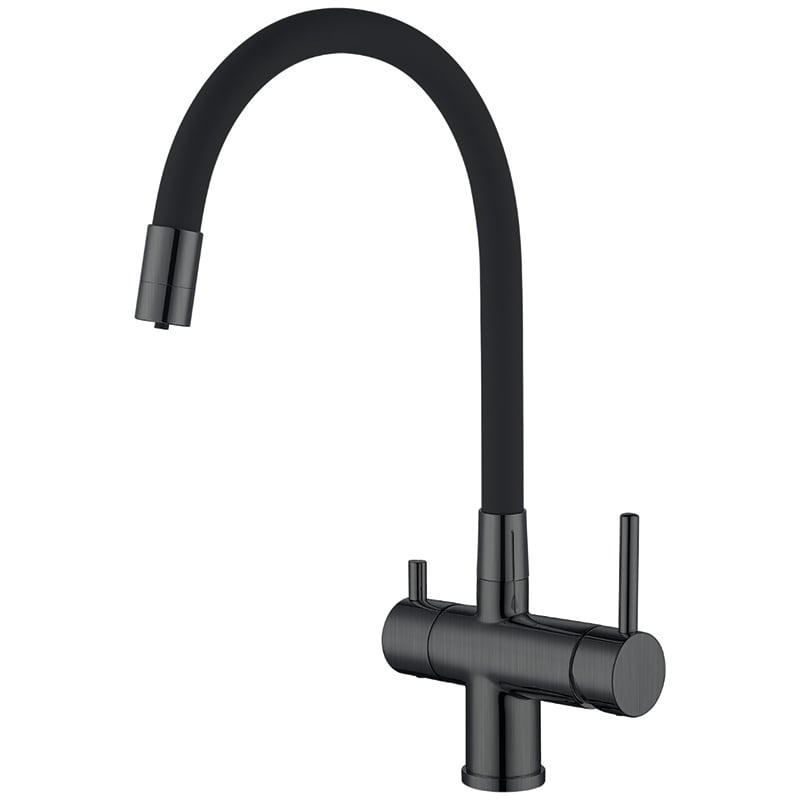 Смеситель для кухни KOER KB-72002-07 с выходом для питьевой воды (KR5003)