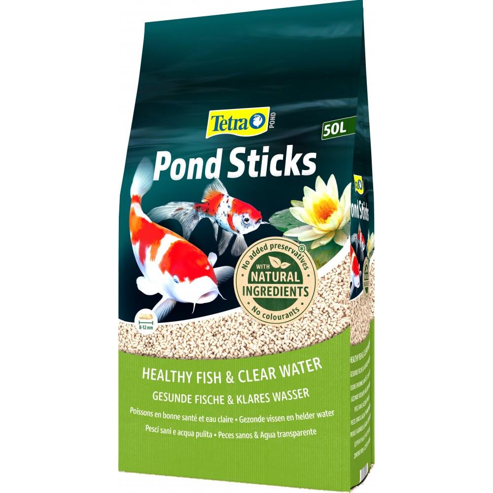 Корм для ставкових риб Tetra Pond Sticks гранули що плавають 50 л (241602СПЕЦЦЕНА)