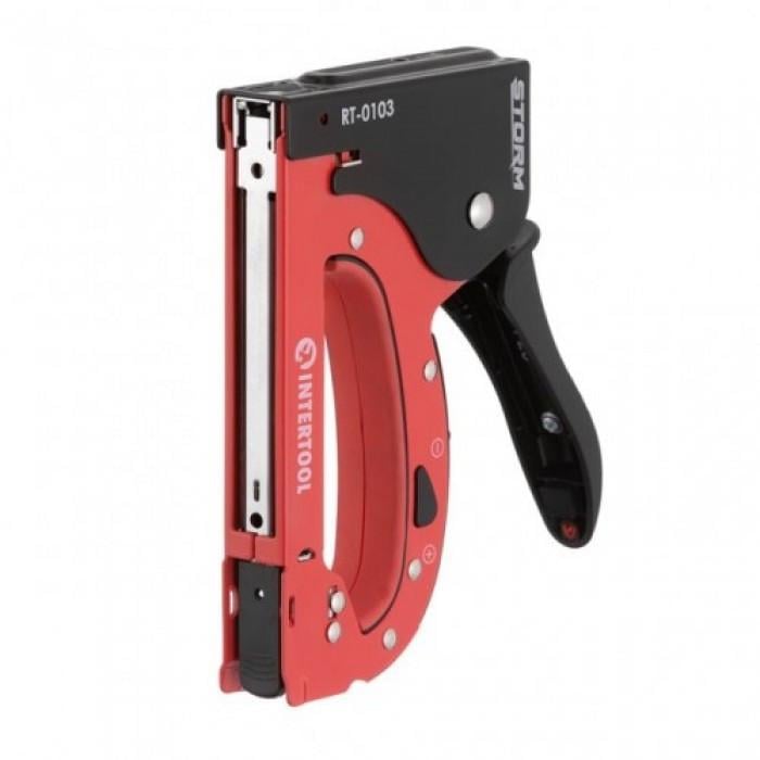 Степлер строительный под скобу Intertool RT-0103 11,3х0,7х4-14 мм