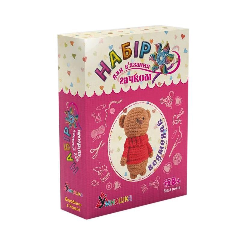 Набор для вязания крючком Мишка (RN-250-N-159) Набор для вязания крючком Мишка (RN-250-N-159)