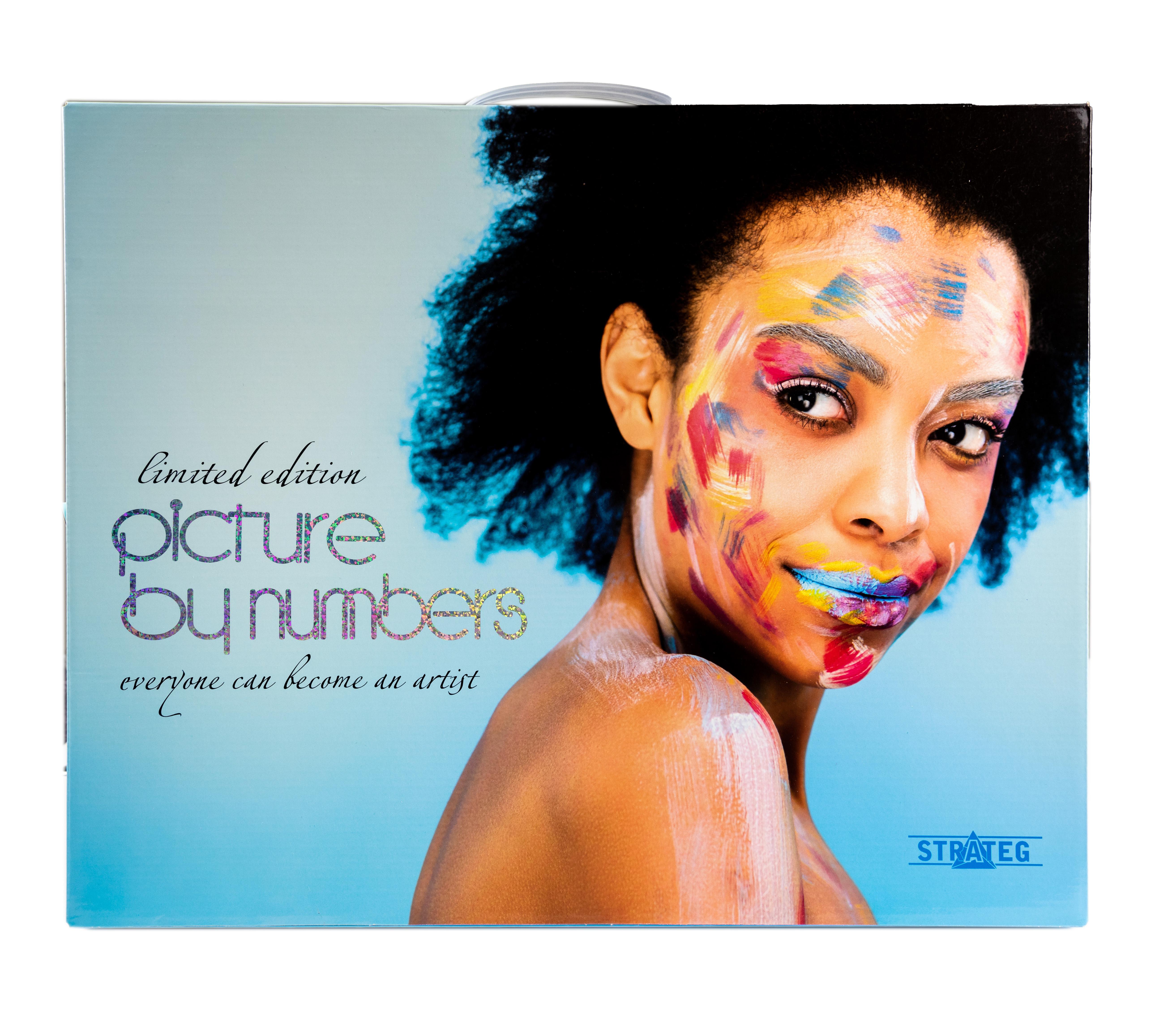 Подарочная коробка для картины Каждый может стать художником 40х50 см (VA-10005)