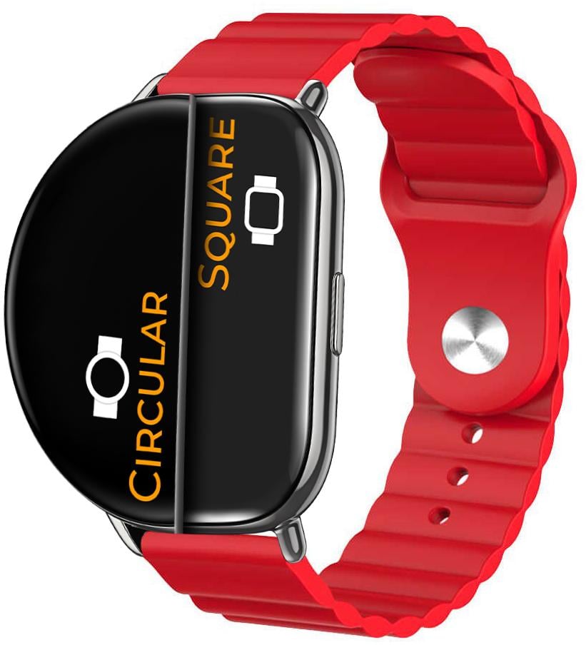 Ремешок Wave для ZEPP E Square/Circular Red (26348-2D)