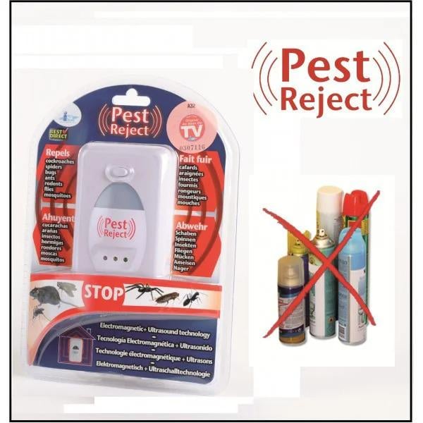 Відлякувач мишей ультразвуковий Pest Reject 3 шт. (3000004-TOP-3) - фото 7