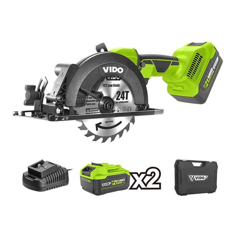 Пила дискова акумуляторна Vido WD041210210 21 В 150 мм (27612415) - фото 2