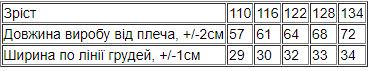 Сукня для дівчинки Носи своє 128 см Блакитний (6118-043-v7) - фото 3