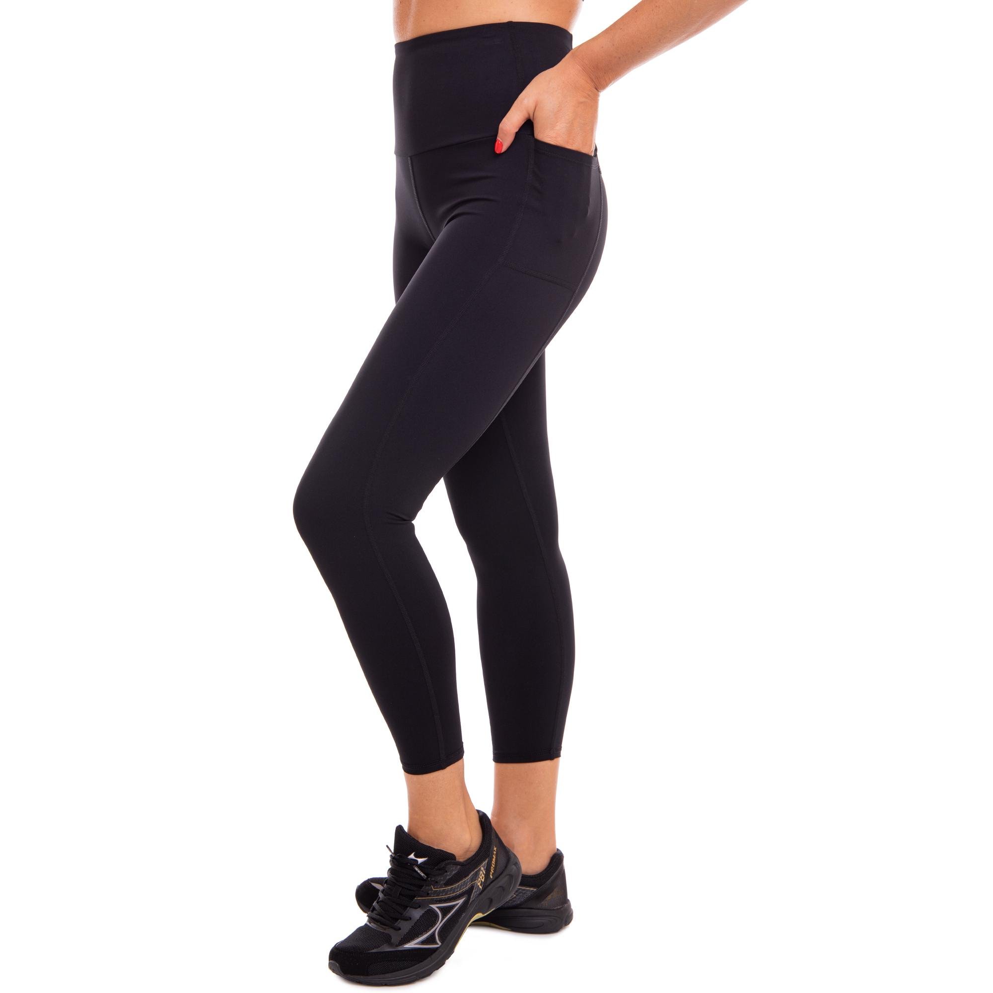 Лосины спортивные женские DOMINO T2201 S Черный (T2201_S)