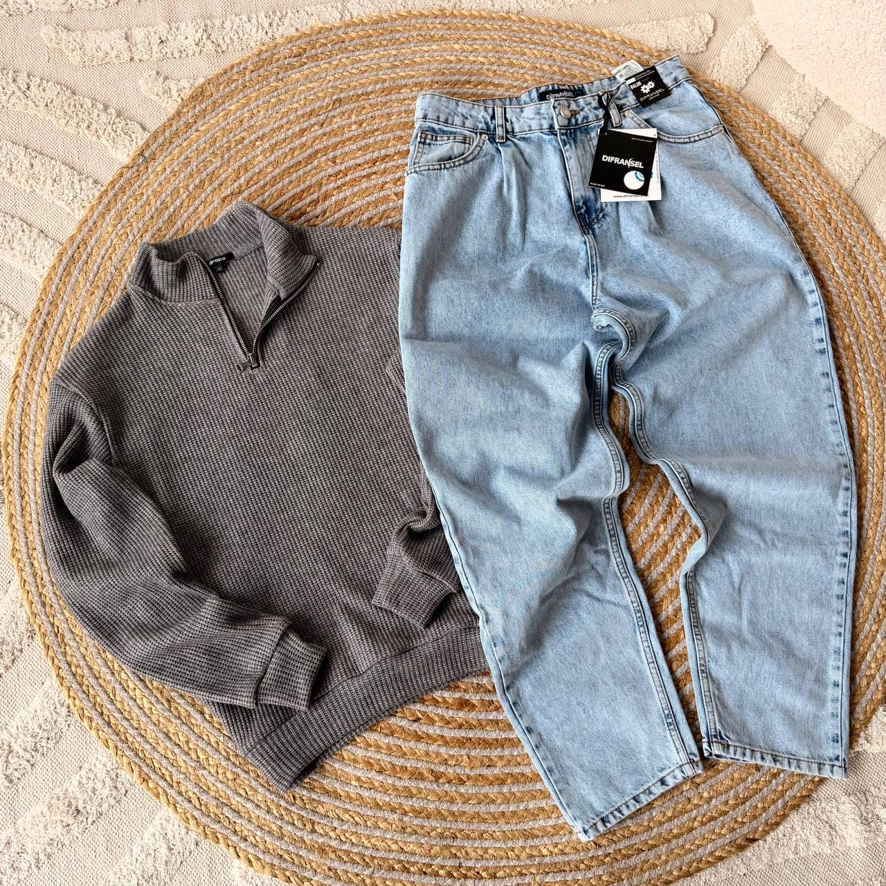 Светр чоловічий зимовий Angora Deluxe XL Графіт (C0043/2/4) - фото 2