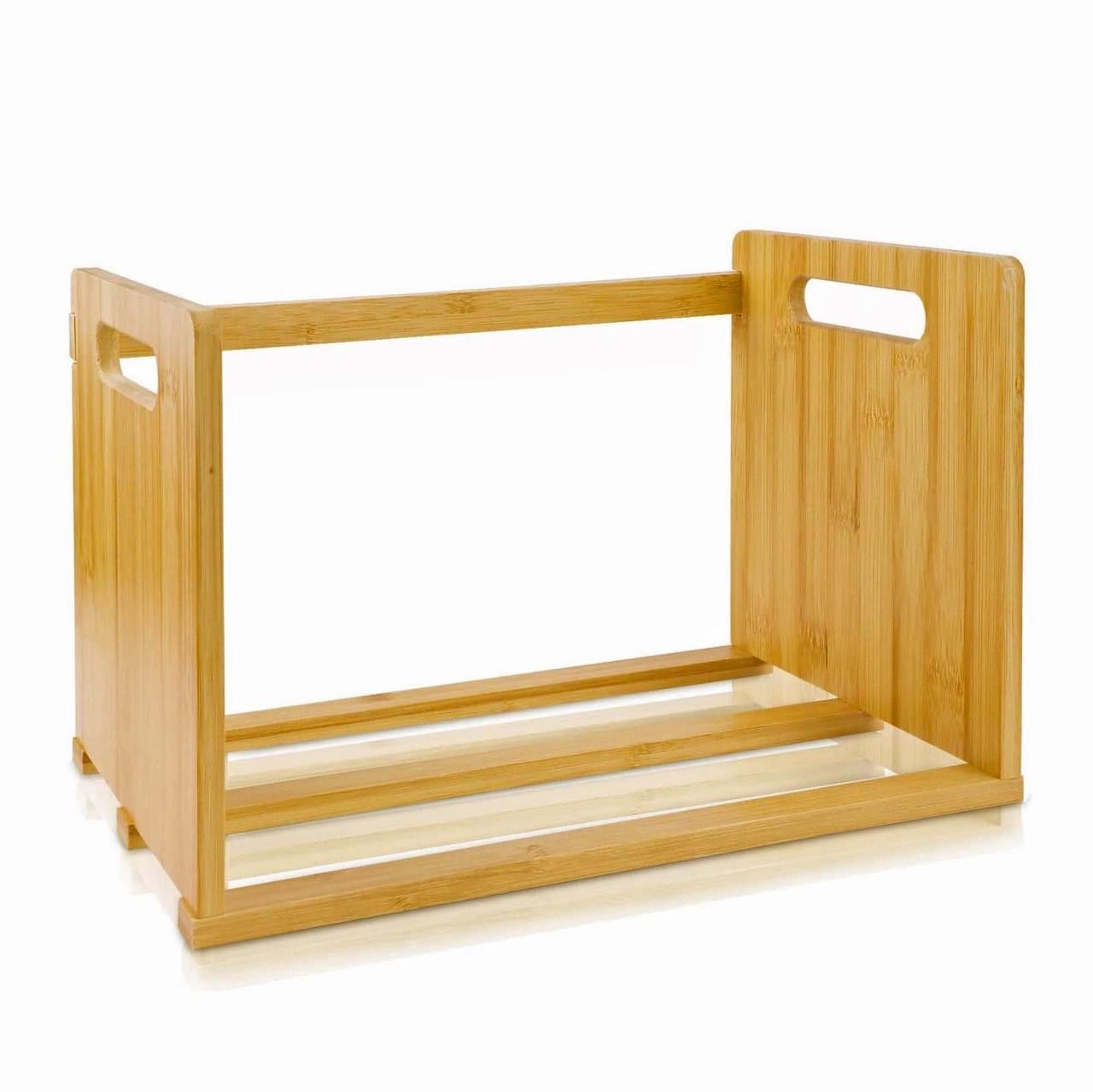 Полка книжная настольная из дерева Ларисель Карри (КПА-007303)