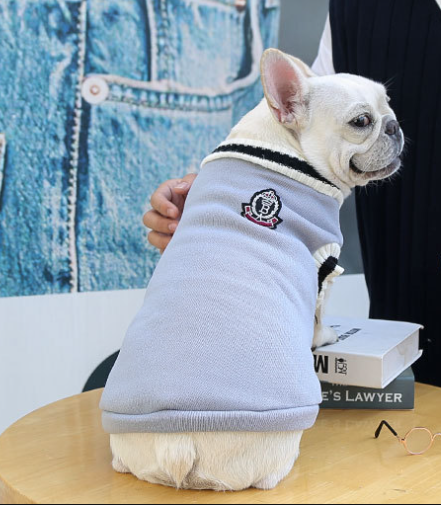 Жилет для собак теплий на флісі XS Сірий (1996411374) - фото 1 Жилет для собак теплий на флісі XS Сірий (1996411374) - фото 1