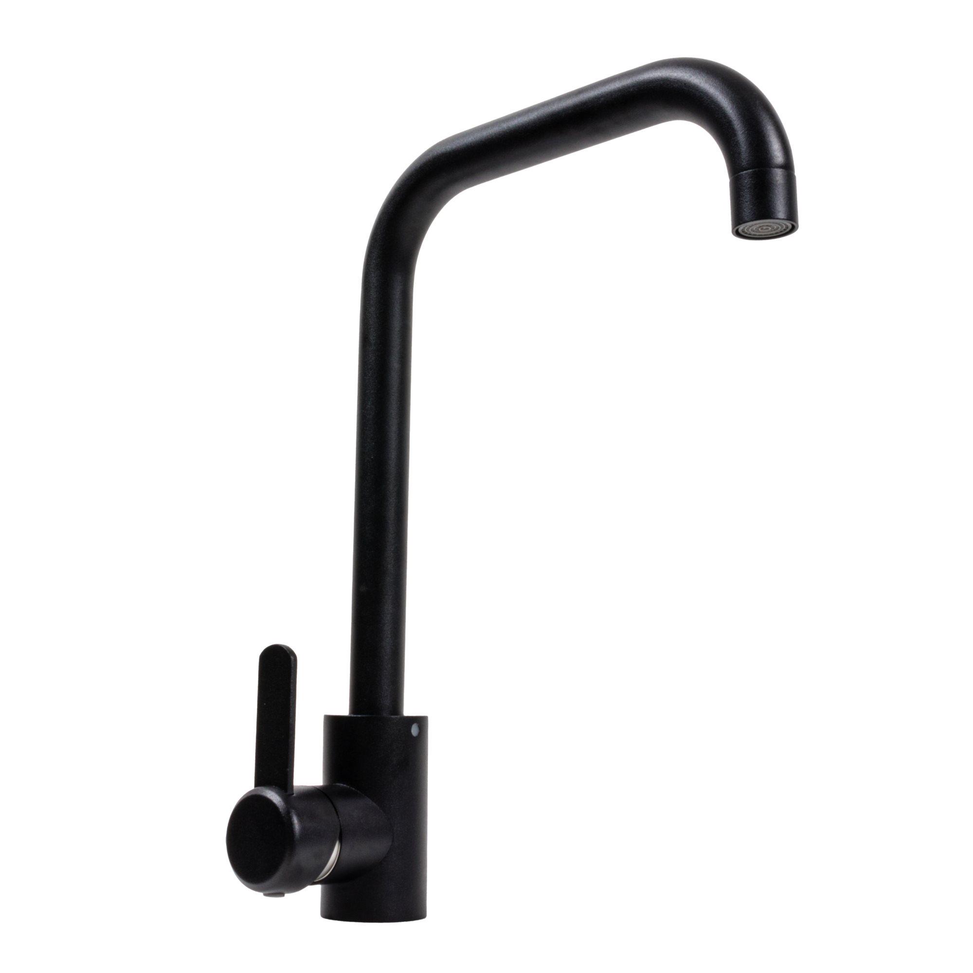 Смеситель кухонный Platinum KT 11Черный матовый (3008B-FH) Смеситель кухонный Platinum KT 11Черный матовый (3008B-FH)