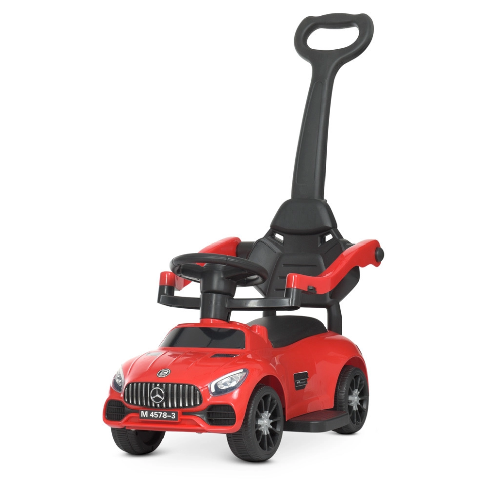 Толокар детские Bambi с родительской ручкой и звуковыми эффектами 71 см Черный (DK-170-K-168) Толокар детские Bambi с родительской ручкой и звуковыми эффектами 71 см Черный (DK-170-K-168)