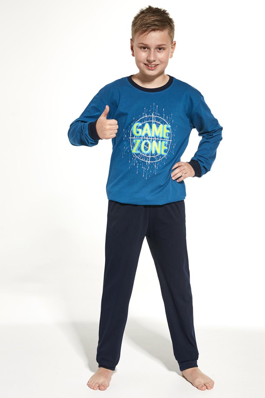 Комплект джемпер и брюки Cornette 134-140 см 131 Game zone Темно-синий морской (80004)