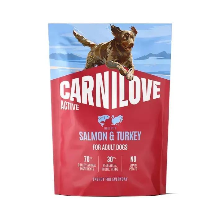 Корм сухий Carnilove Active Salmon & Turkey для собак лосось та індичка 1,5 кг (173688)