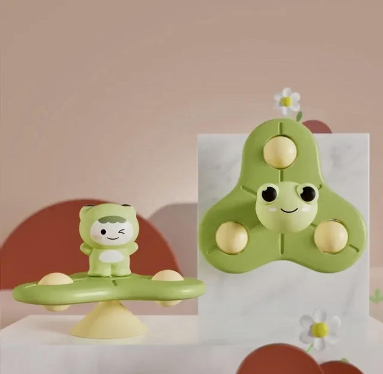 Іграшка для ванни з присоскою Жабеня що крутиться (89) - фото 3 Іграшка для ванни з присоскою Жабеня що крутиться (89) - фото 3