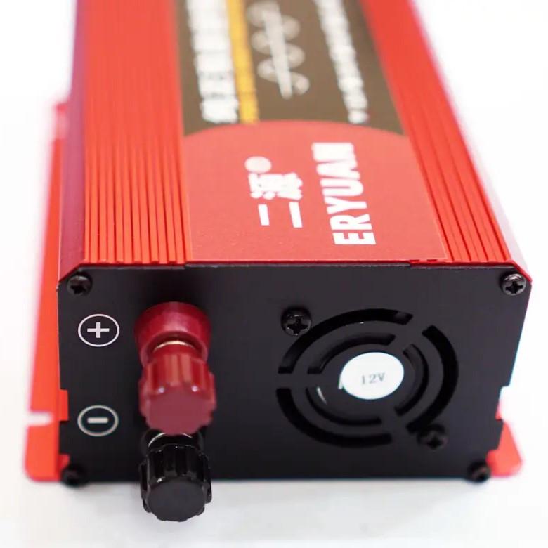 Преобразователь напряжения Eryuan 1000 W LCD DC/AC 12V-220 V с чистой синусоидой и вольтметром (2018974246) - фото 3 Преобразователь напряжения Eryuan 1000 W LCD DC/AC 12V-220 V с чистой синусоидой и вольтметром (2018974246) - фото 3