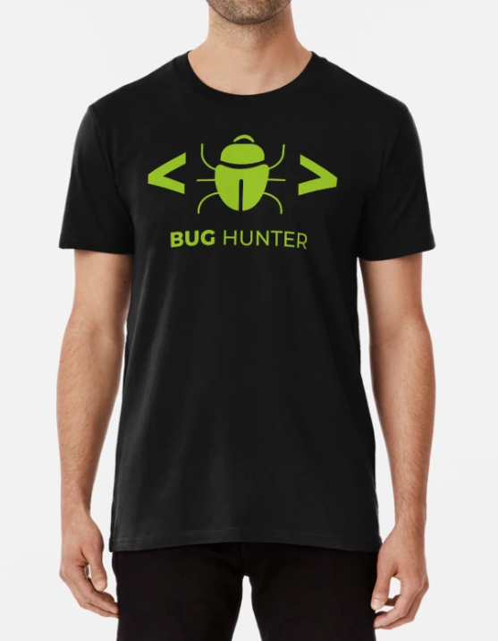 Футболка мужская Stedman с принтом Bug hunter XXL Черный (ПН323-5)