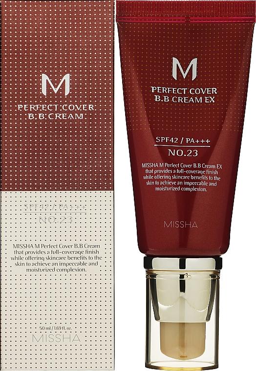 BB-крем MISSHA Perfect Cover SPF42/PA++ №23 50 мл