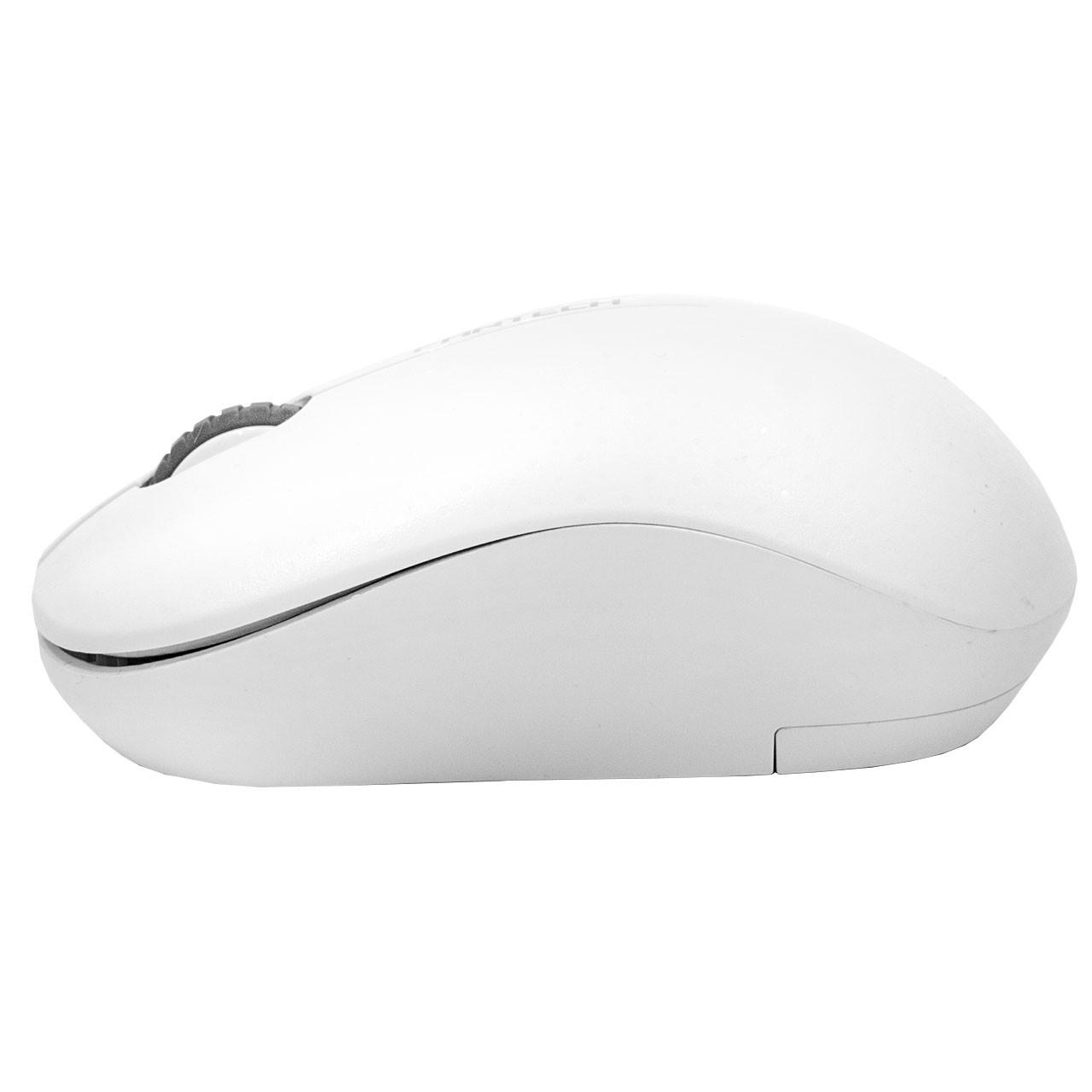 Миша FANTECH W188 White Wireless Дальність дії до 10 м Дозвіл 1200 DPI, 3 кнопки бездротова - фото 3