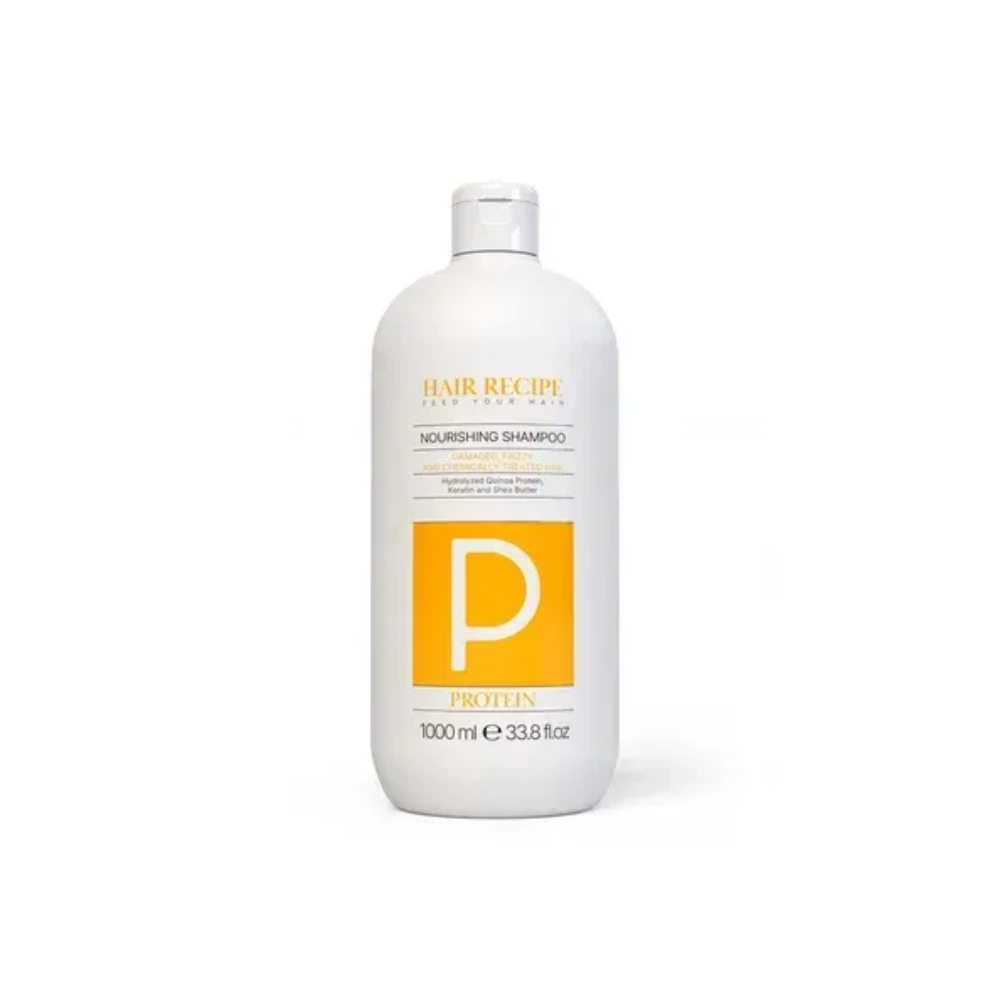Шампунь поживний для пошкодженого та пухнастого волосся Maxy Look Protein Nourishing Shampoo 1000 мл