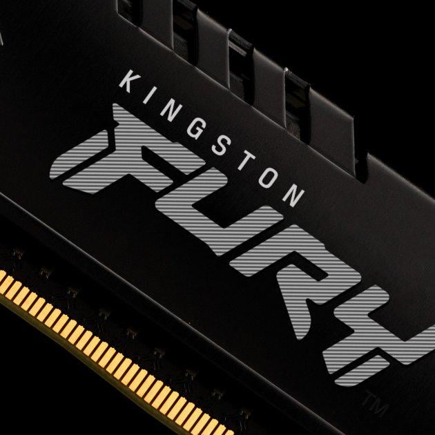 Оперативна пам'ять Kingston DDR4 16 Гб 3200 МГц (KF432C16BBK2/16) - фото 5