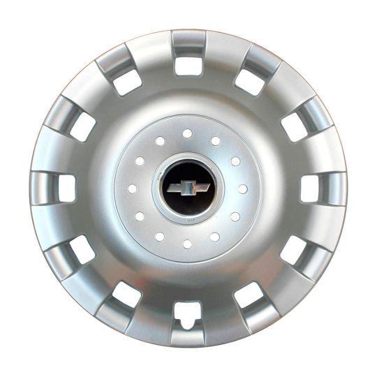Автомобильные колпаки SKS 414 R16 с логотипом Chevrolet 4 шт. Серебристый