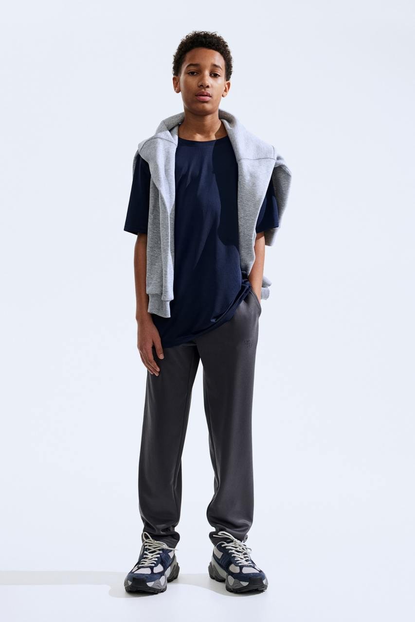 Брюки спортивные H&M 158-164 см Графитовый (1038444)