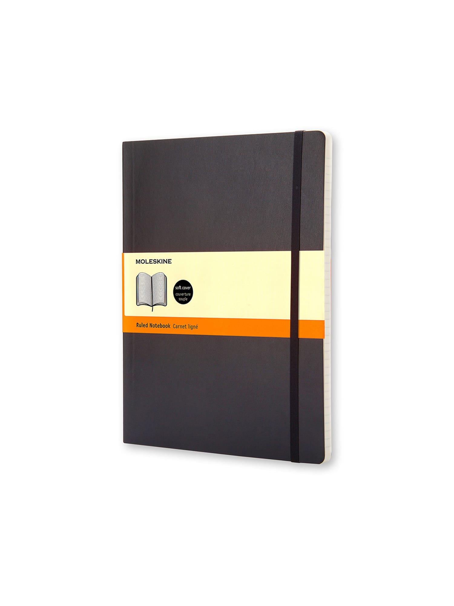Записная книжка Moleskine Classic большая линейка мягкая Черный (QP621)