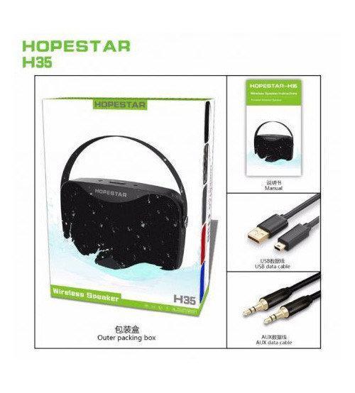 Колонка портативна з ручкою HopeStar H35 Чорний (H35) - фото 3