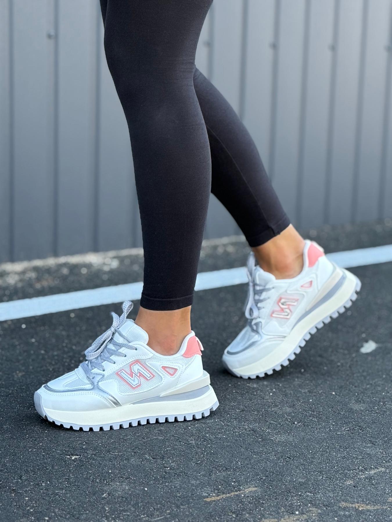 Кроссовки женские текстиль/пресс-кожа р. 41 Белый (13316128) - фото 5