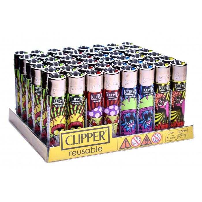 Зажигалка Clipper REUSABLE MEDIUM CP21R с принтом 48 шт./уп. Зажигалка Clipper REUSABLE MEDIUM CP21R с принтом 48 шт./уп.