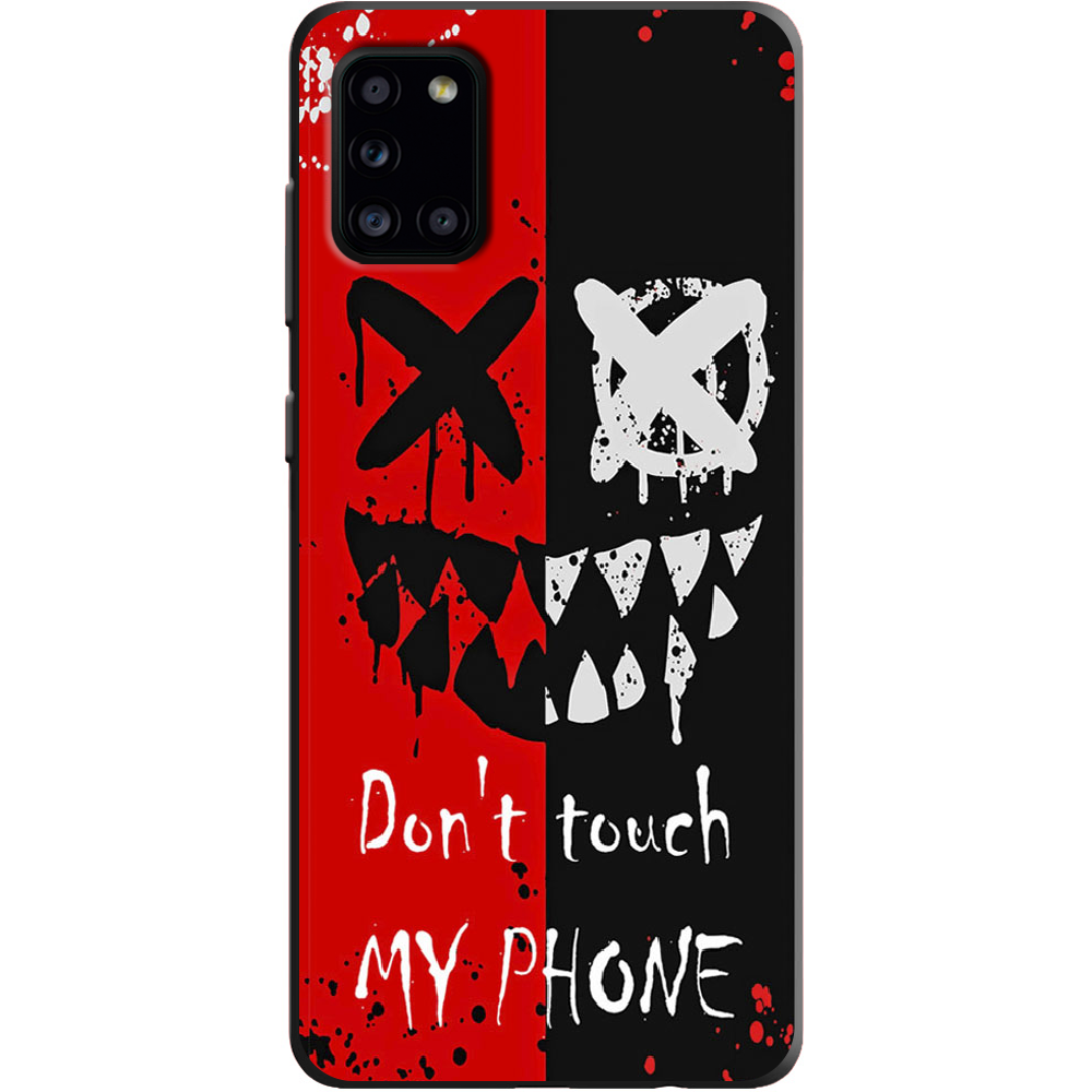 Чохол Boxface Samsung A315 Galaxy A31 Bad Smile Чорний силікон (39470-up2468-39889)