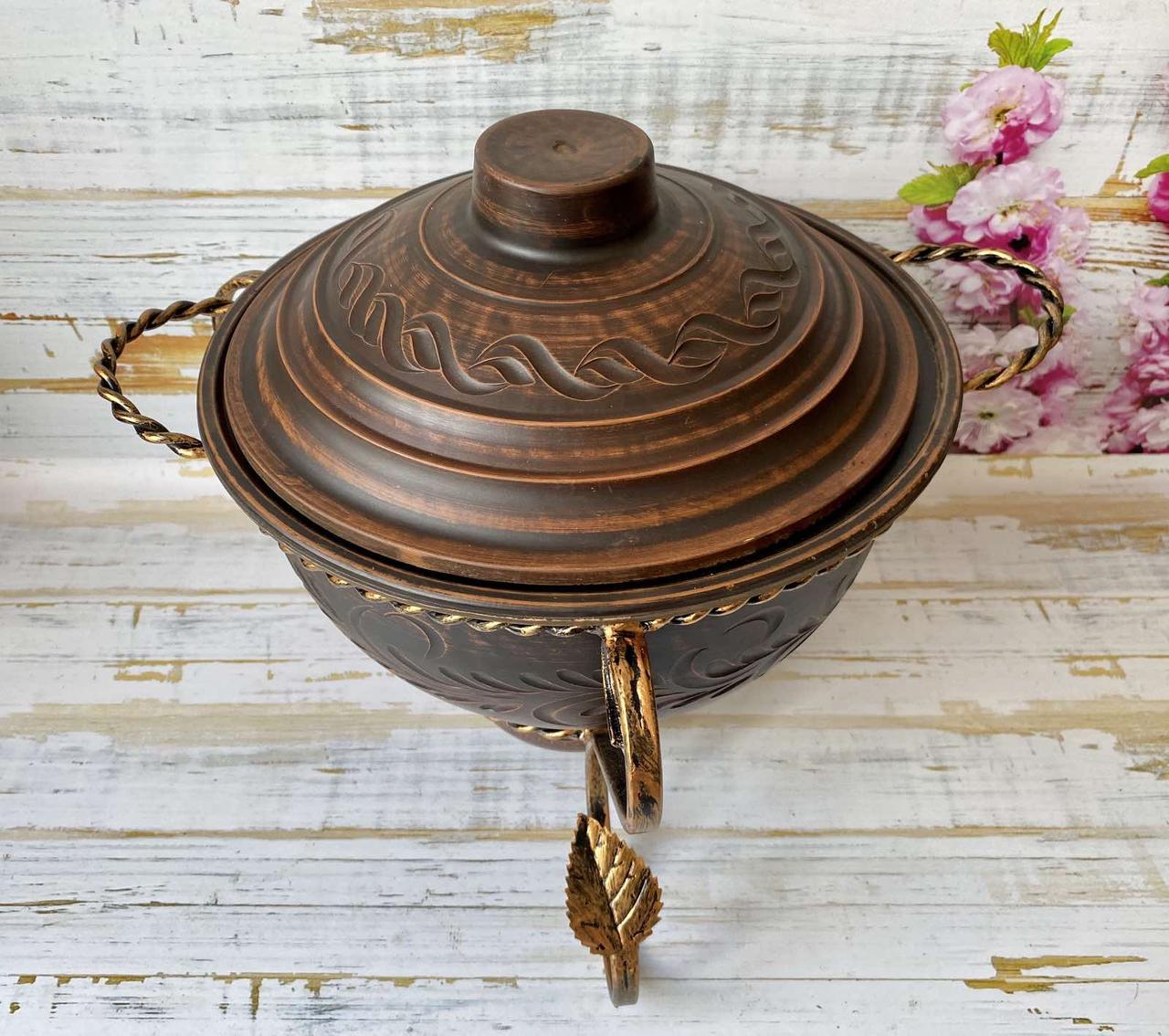 Садж для подачі м'ясних страв 4 л (1063597889) - фото 9 Садж для подачі м'ясних страв 4 л (1063597889) - фото 9