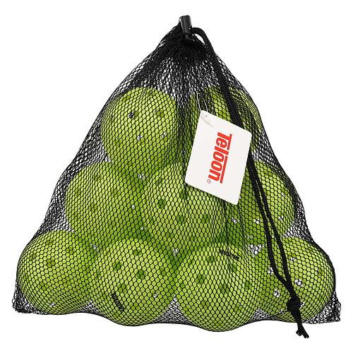 Мячи для пикболбола TELOON T-PB01 25 г 4 мм 12 шт. Зеленый (31773346) Мячи для пикболбола TELOON T-PB01 25 г 4 мм 12 шт. Зеленый (31773346)