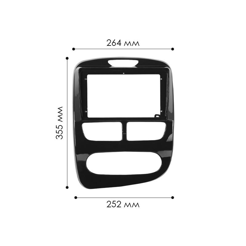 Перехідна рамка Lesko 9" Renault Clio 2012-2016 (7794) - фото 4