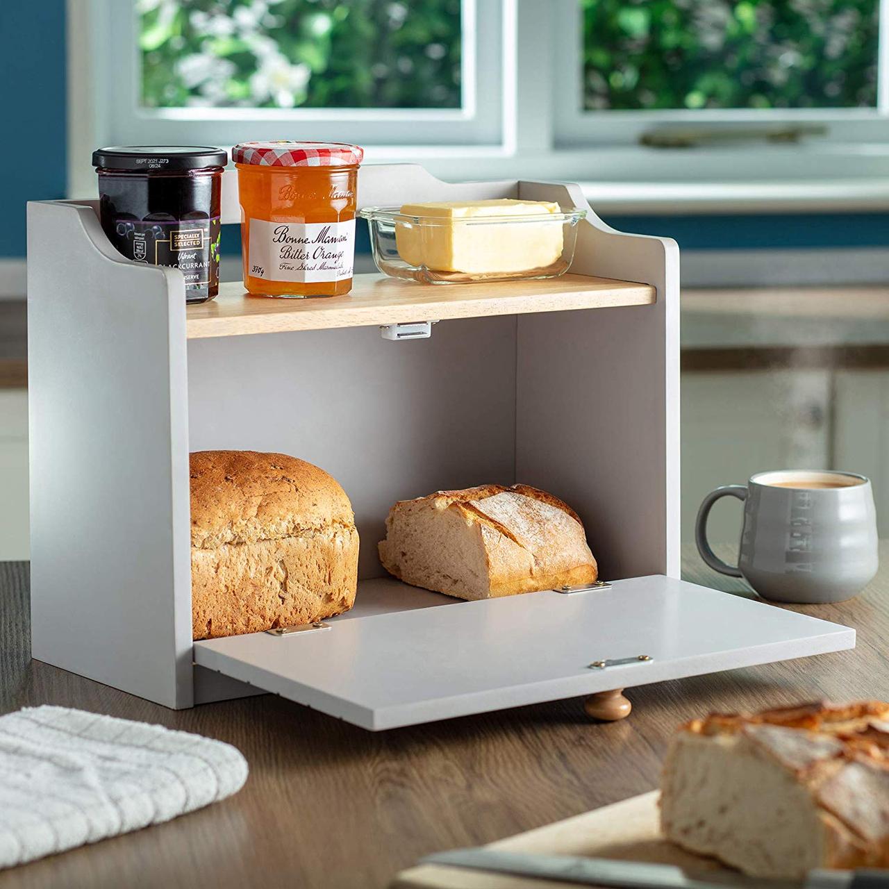 Хлебница из дерева Эстеро Зефир/Бланже (ХЛЕ-00142001)