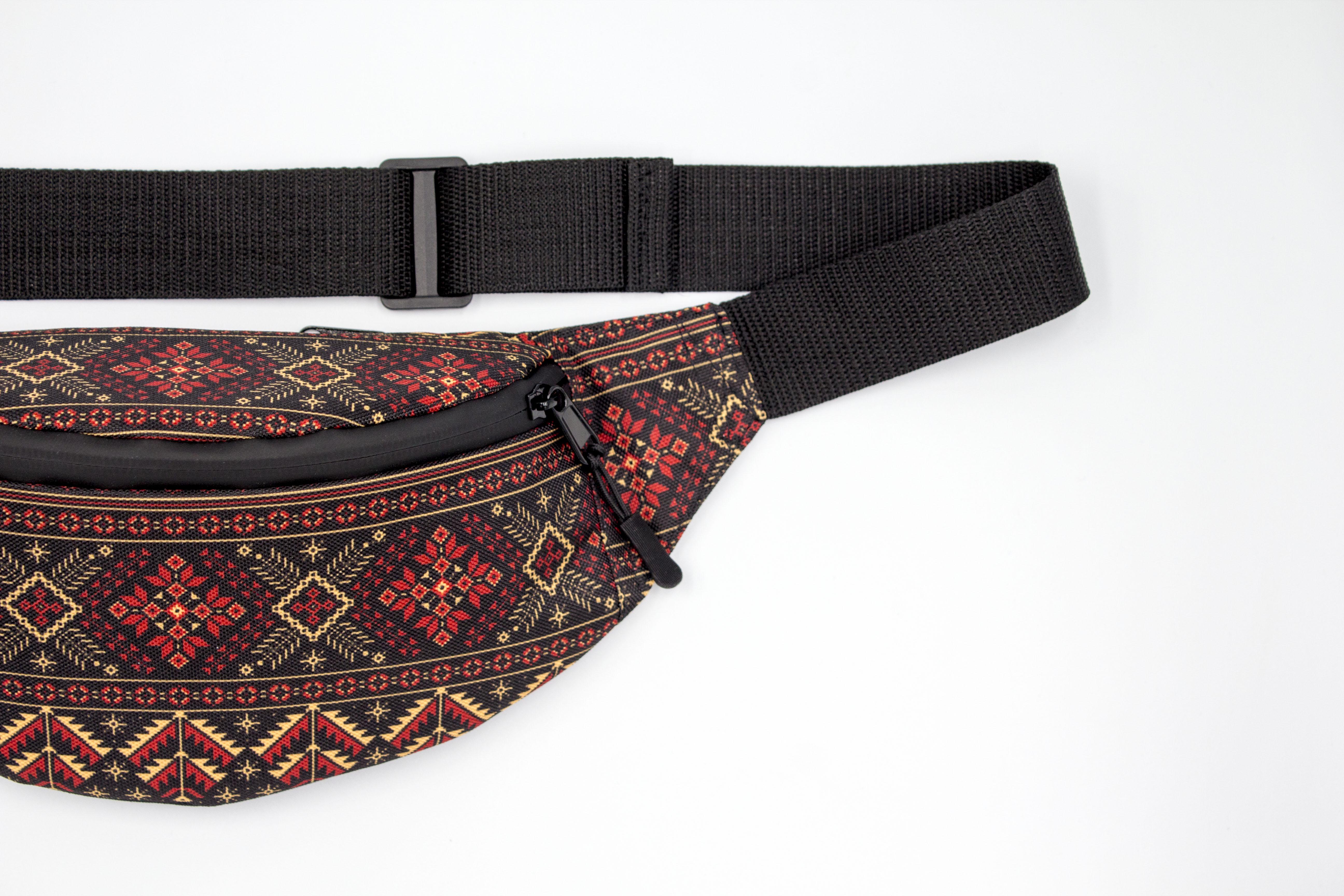 Сумка бананка Вишиванка (BG-005) - фото 2 Сумка бананка Вишиванка (BG-005) - фото 2