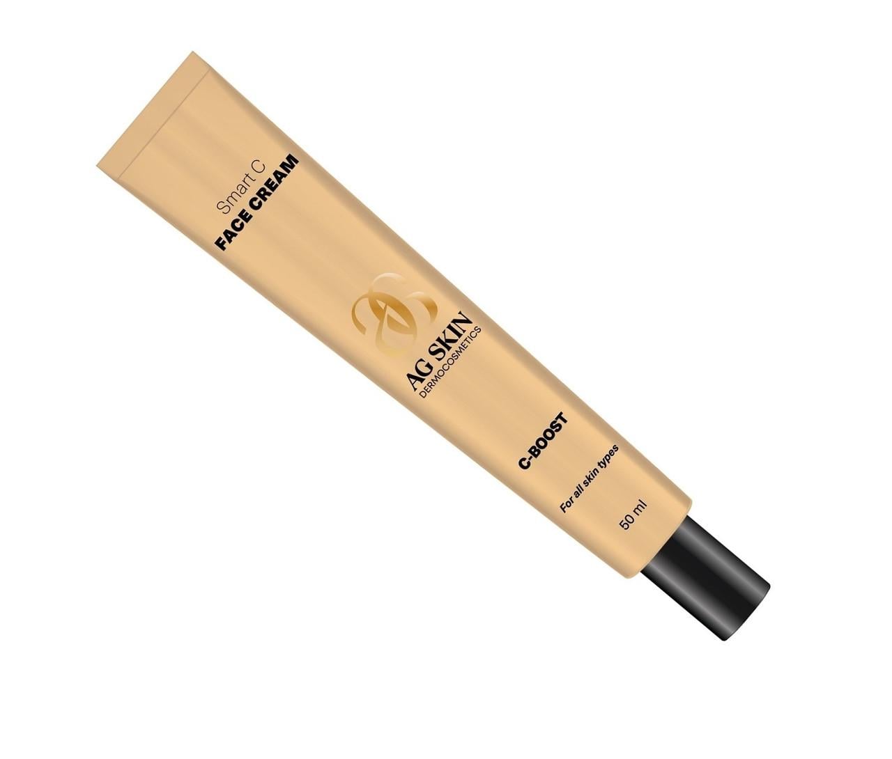 Крем с витамином C Smart C face cream AG SKIN увлажняющий для сияния кожи 50 мл (2470627565)