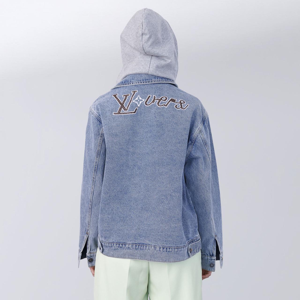 Жакет жіночий джинсовий Louis Vuitton M Синій (2797308591) - фото 4