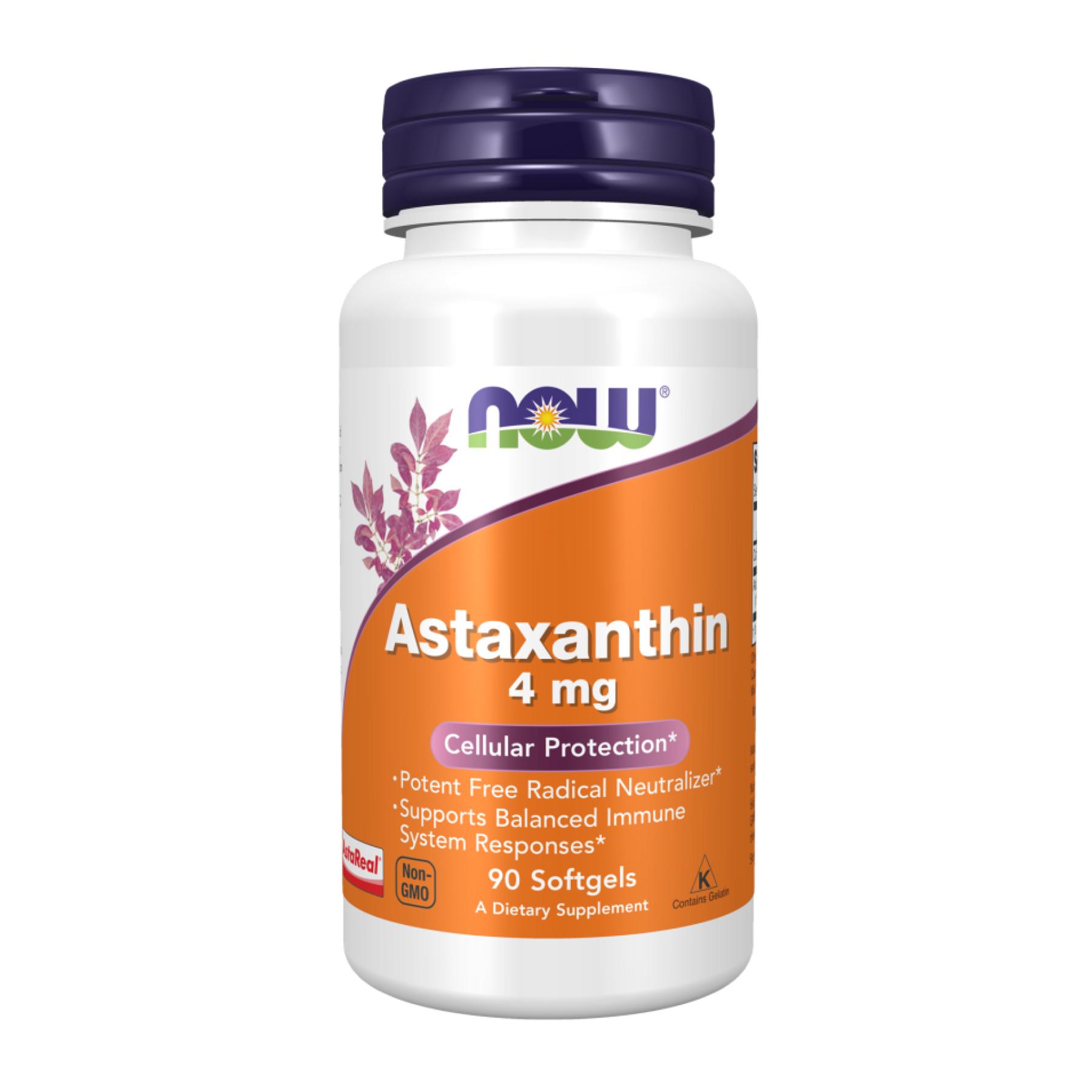 Натуральная добавка Astaxanthin 4 mg 90 softgels (2023-10-2517)