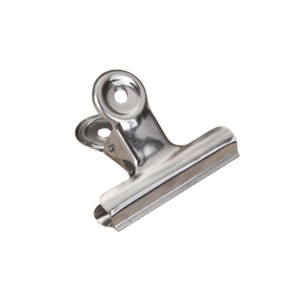 Зажим для бумаги металлический тип Бульдог 38 мм 1 шт. Серебристый (3000003969) Зажим для бумаги металлический тип Бульдог 38 мм 1 шт. Серебристый (3000003969)