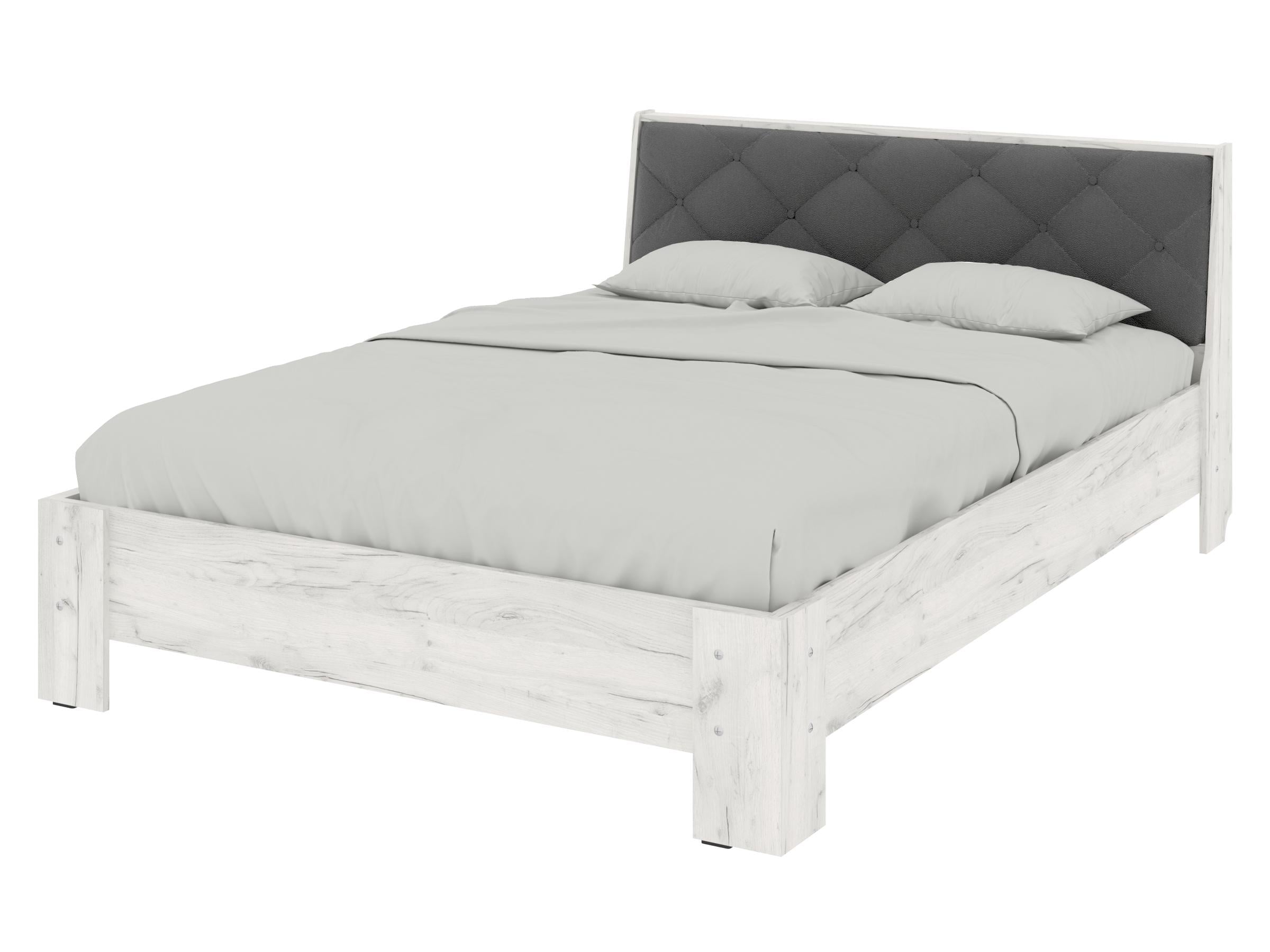 Кровать двуспальная PEHOTIN Кровать-140 Моника 140x200 см Крафт/Серый VIP (PN-100954) Кровать двуспальная PEHOTIN Кровать-140 Моника 140x200 см Крафт/Серый VIP (PN-100954)