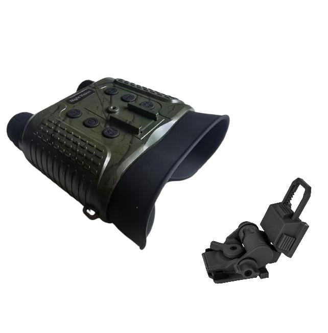 Бинокуляр ночного видения NV8160 до 400 м с креплениями FMA L4G24 на шлем Камуфляж