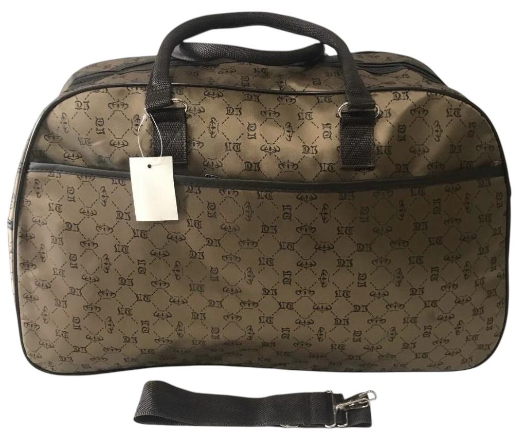 Сумка дорожня ручна поклажа з довгим ремінем через плече Коричневий (8809B) - фото 1 Сумка дорожня ручна поклажа з довгим ремінем через плече Коричневий (8809B) - фото 1