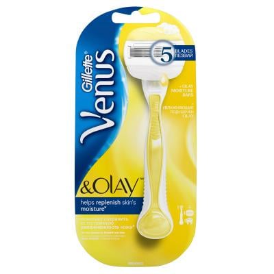 Станок для гоління жіночий Venus & Olay + 1 змінна касета - фото 1