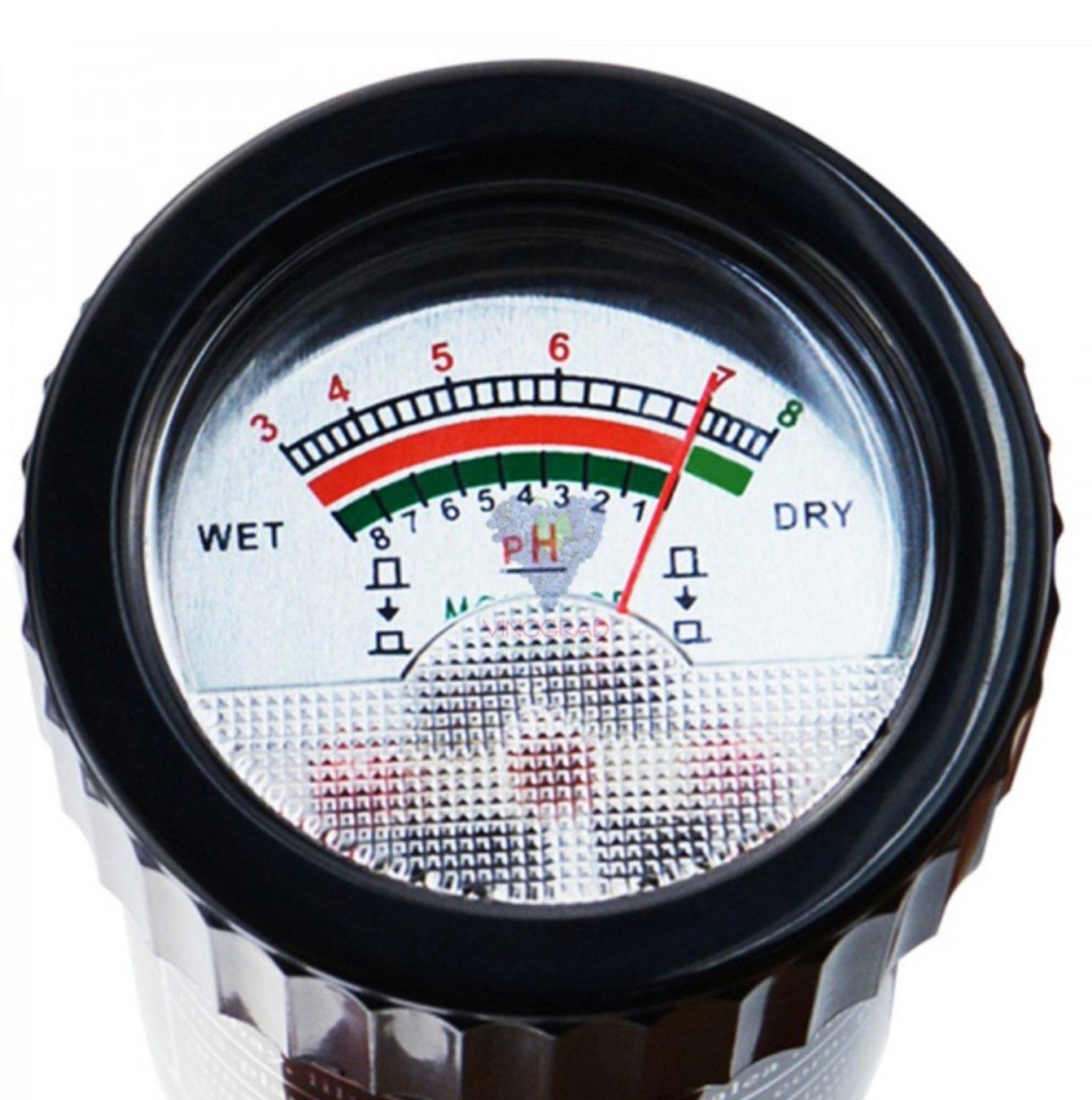 Вологомір ґрунту та кислотності від 3 до 8 рН (200-0) - фото 4 Вологомір ґрунту та кислотності від 3 до 8 рН (200-0) - фото 4