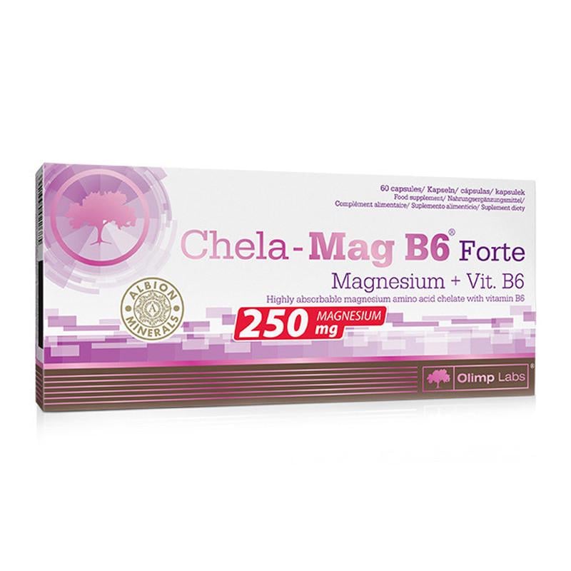 Магний Olimp Chela-Mag B6 Forte 60 капс. (01237-01)